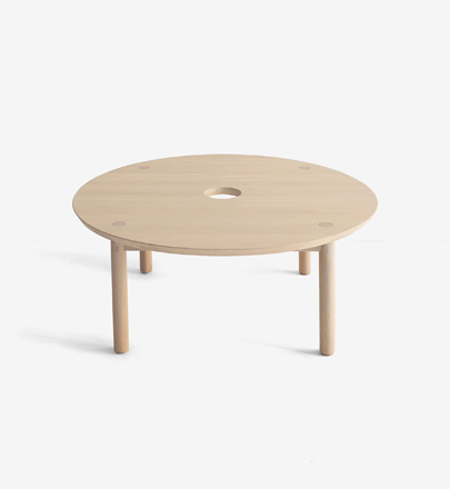 Bukle Wrap Wooden Table